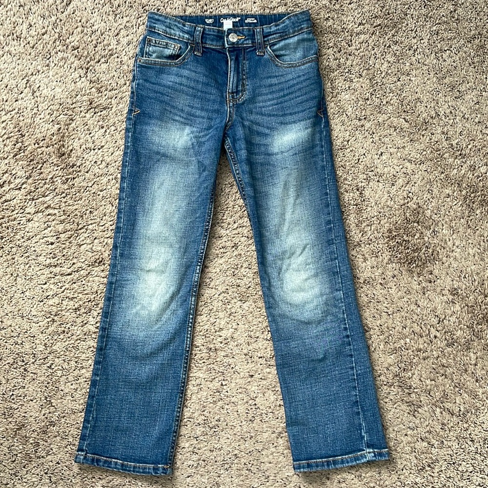 Cat & Jack Boys Straight Blue Jeans Size 10